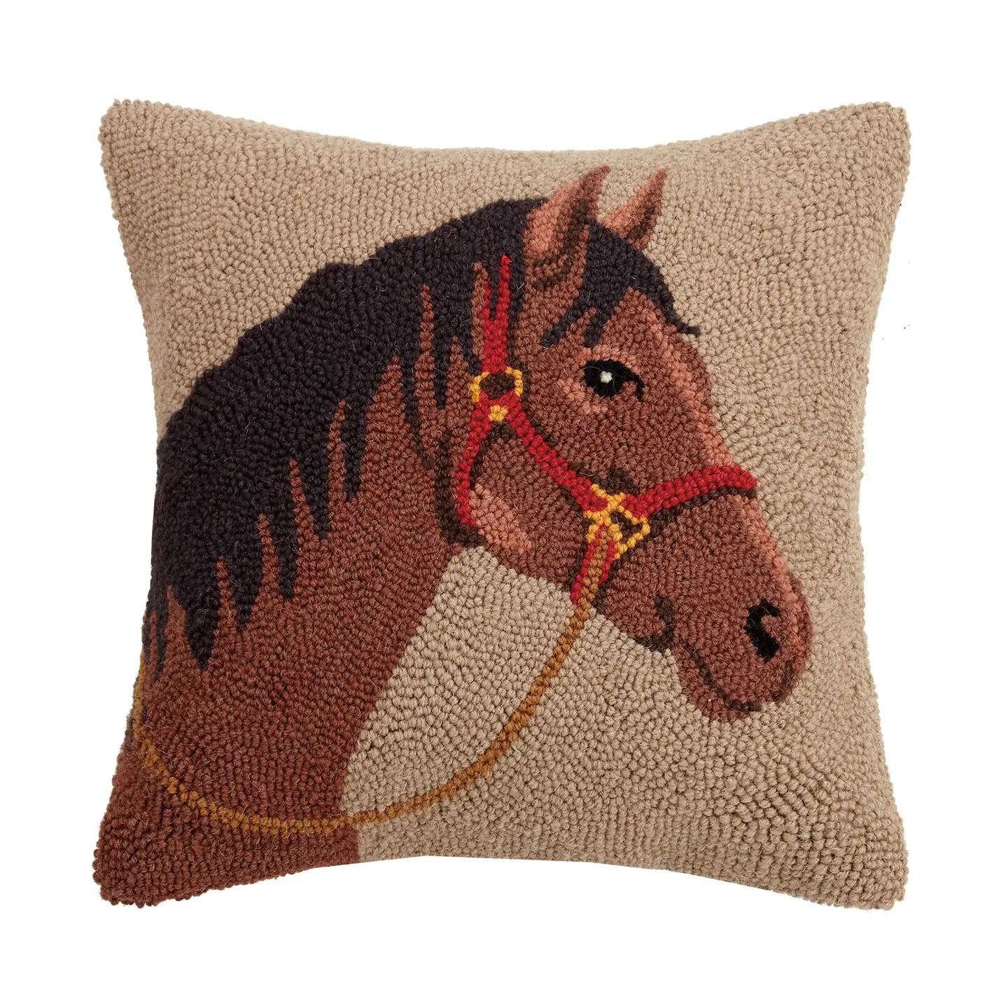 Horse hook pillow