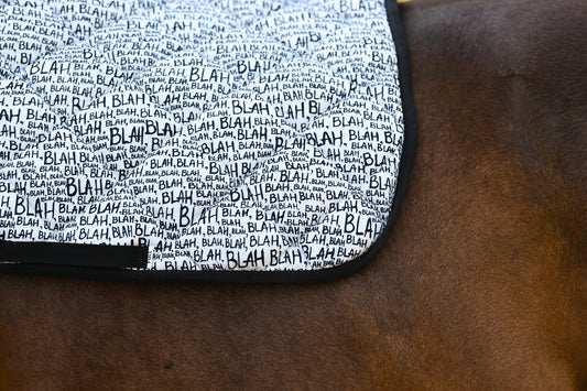 Blah Saddle Pad
